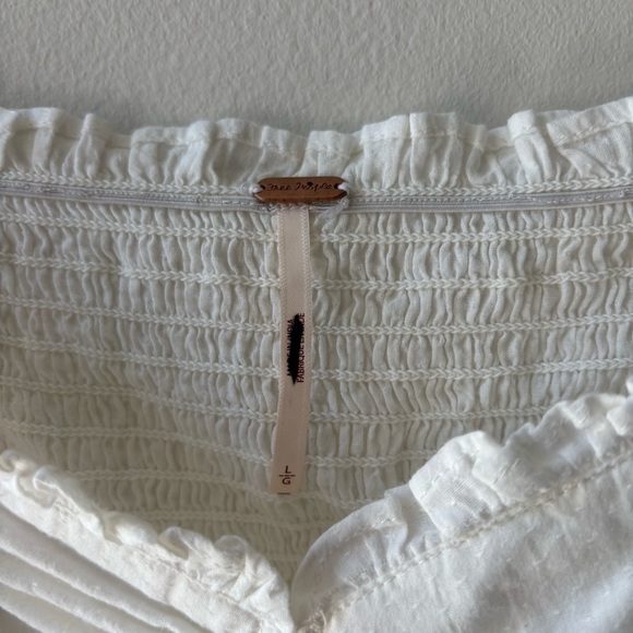 Free people Bambino Top In Ivory Sz L - Picture 6 of 8